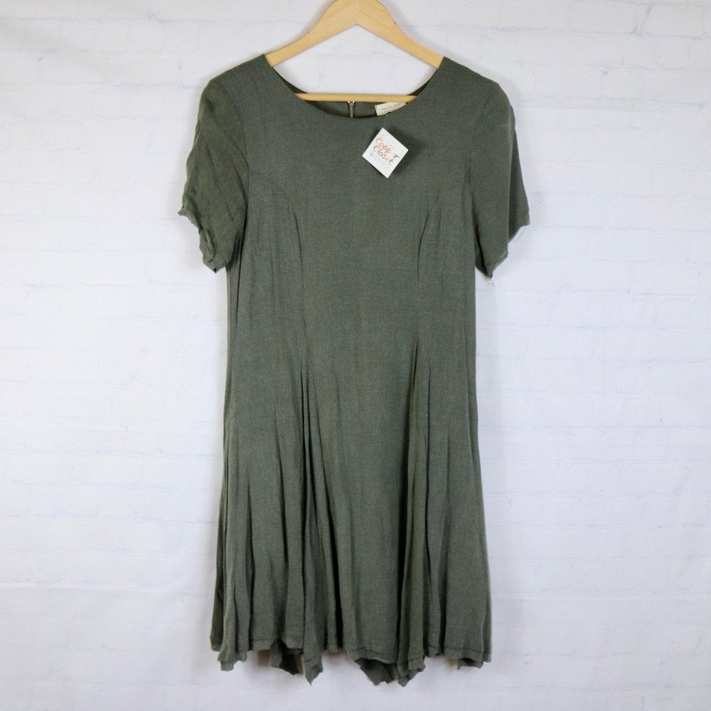 Copper Closet Emory Park Guaze Handkerchief Dress